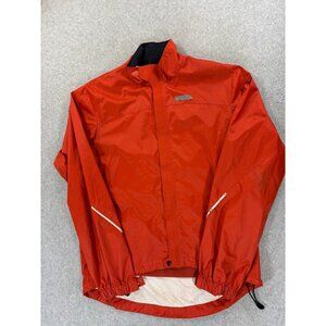 Novara Waterproof Windproof Cycling‎ Jacket (Men's Medium) Orange
